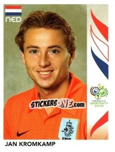 Cromo Jan Kromkamp - FIFA World Cup Germany 2006 - Panini