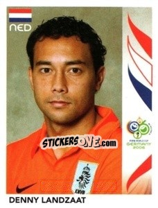 Sticker Denny Landzaat - FIFA World Cup Germany 2006 - Panini