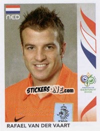 Figurina Rafael van der Vaart - FIFA World Cup Germany 2006 - Panini