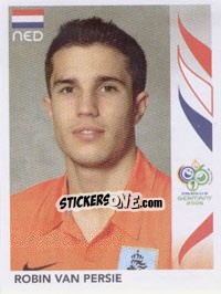 Sticker Robin van Persie - FIFA World Cup Germany 2006 n. 242 - Panini