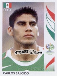 Sticker Carlos Salcido - FIFA World Cup Germany 2006 - Panini