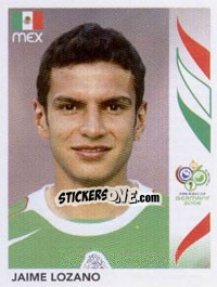 Sticker Jaime Lozano - FIFA World Cup Germany 2006 - Panini