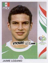 Cromo Jaime Lozano - FIFA World Cup Germany 2006 - Panini