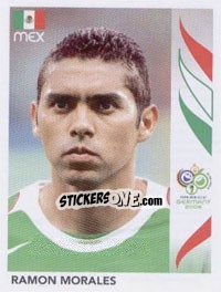 Cromo Ramon Morales - FIFA World Cup Germany 2006 - Panini