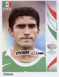 Sticker Zinha - FIFA World Cup Germany 2006 - Panini