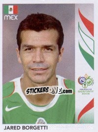 Sticker Jared Borgetti - FIFA World Cup Germany 2006 n. 260 - Panini