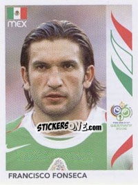Sticker Francisco Fonseca - FIFA World Cup Germany 2006 - Panini