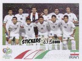 Figurina Team Photo - FIFA World Cup Germany 2006 - Panini