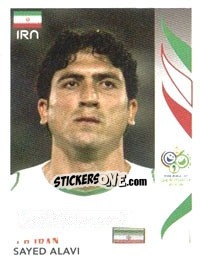 Sticker Sayed Alavi - FIFA World Cup Germany 2006 - Panini