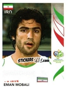 Sticker Eman Mobali - FIFA World Cup Germany 2006 - Panini