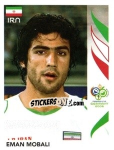 Figurina Eman Mobali - FIFA World Cup Germany 2006 - Panini