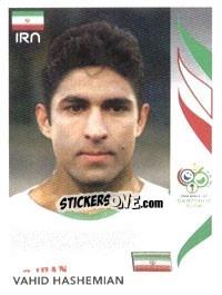 Sticker Vahid Hashemian - FIFA World Cup Germany 2006 n. 279 - Panini