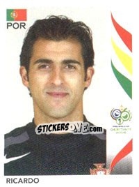 Sticker Ricardo - FIFA World Cup Germany 2006 - Panini