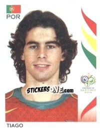 Cromo Tiago Mendes - FIFA World Cup Germany 2006 - Panini