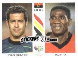 Cromo João Ricardo / Jacinto - FIFA World Cup Germany 2006 - Panini