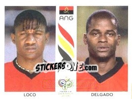 Sticker Loco / Delgado - FIFA World Cup Germany 2006 - Panini