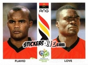 Figurina Flavio / Love - FIFA World Cup Germany 2006 - Panini