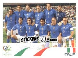 Sticker Team Photo - FIFA World Cup Germany 2006 - Panini