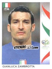 Sticker Gianluca Zambrotta - FIFA World Cup Germany 2006 - Panini