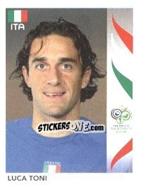Sticker Luca Toni - FIFA World Cup Germany 2006 - Panini