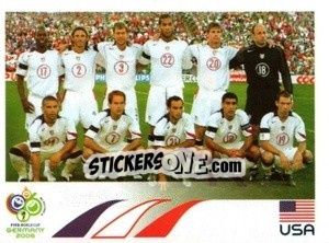 Sticker Team Photo - FIFA World Cup Germany 2006 - Panini