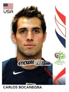 Sticker Carlos Bocanegra - FIFA World Cup Germany 2006 - Panini
