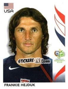 Sticker Frankie Hejduk - FIFA World Cup Germany 2006 - Panini