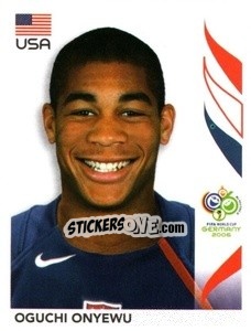 Figurina Oguchi Onyewu - FIFA World Cup Germany 2006 - Panini