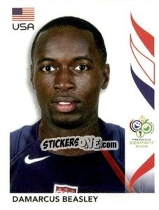 Sticker Damarcus Beasley - FIFA World Cup Germany 2006 n. 349 - Panini