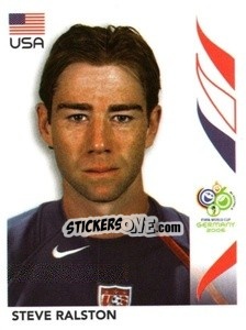 Sticker Steve Ralston - FIFA World Cup Germany 2006 - Panini