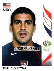 Sticker Claudio Reyna - FIFA World Cup Germany 2006 - Panini