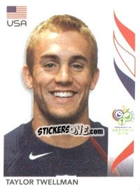 Sticker Taylor Twellman - FIFA World Cup Germany 2006 - Panini