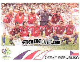 Cromo Team Photo - FIFA World Cup Germany 2006 - Panini