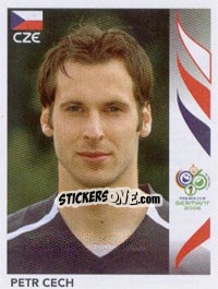 Sticker Petr Cech - FIFA World Cup Germany 2006 - Panini