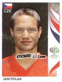 Sticker Jan Polak - FIFA World Cup Germany 2006 - Panini