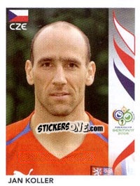 Sticker Jan Koller - FIFA World Cup Germany 2006 - Panini