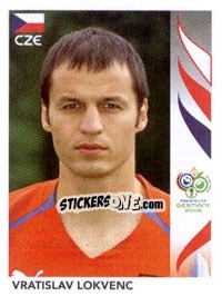 Cromo Vratislav Lokvenc - FIFA World Cup Germany 2006 - Panini