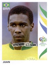 Figurina Juan - FIFA World Cup Germany 2006 - Panini