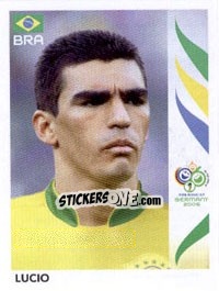 Figurina Lucio - FIFA World Cup Germany 2006 - Panini