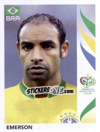 Figurina Emerson - FIFA World Cup Germany 2006 - Panini