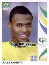 Cromo Julio Baptista