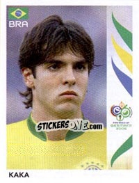 Cromo Kaka - FIFA World Cup Germany 2006 - Panini