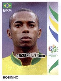 Figurina Robinho - FIFA World Cup Germany 2006 - Panini