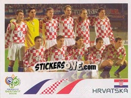 Cromo Team Photo - FIFA World Cup Germany 2006 - Panini