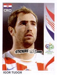 Figurina Igor Tudor - FIFA World Cup Germany 2006 - Panini