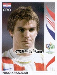 Figurina Niko Kranjcar - FIFA World Cup Germany 2006 - Panini