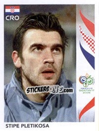 Sticker Stipe Pletikosa - FIFA World Cup Germany 2006 - Panini