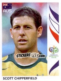Sticker Scott Chipperfield - FIFA World Cup Germany 2006 - Panini