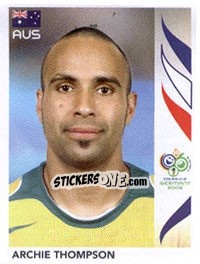 Sticker Archie Thompson - FIFA World Cup Germany 2006 - Panini