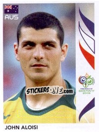 Sticker John Aloisi - FIFA World Cup Germany 2006 - Panini
